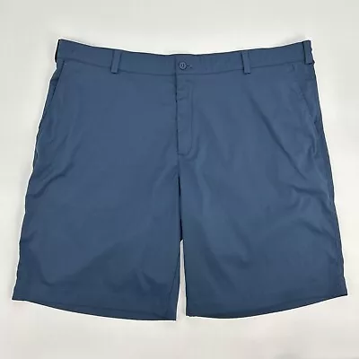 Nike Golf Shorts Mens 42 Blue Flat Front Hybrid Chino Tour Performance Dri-Fit • $14.99