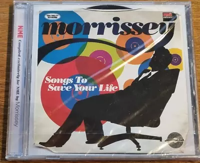 Morrissey Songs To Save Your Life UK CD NME NMECD04-3 2004 Compilation Sealed • $4.35