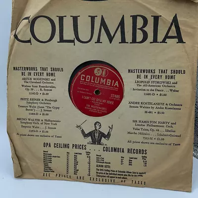 1940’s 10” 78 RPM The Modernaires. Album • $22