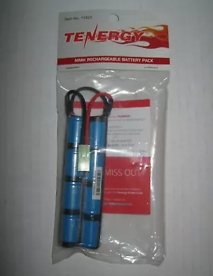 Tenergy 9.6V 1600mAh Airsoft Battery NiMH Butterfly Battery Pack W/ Mini Tamiya • $25.99