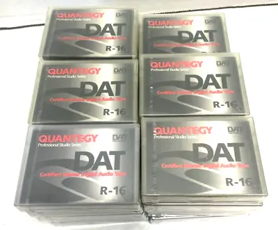 29 Quantegy Professional Studio R-16 DAT Cassette Digital Audio Tape New • $64