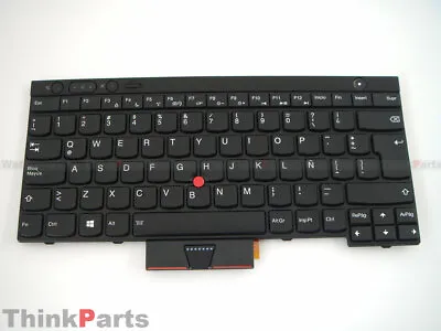 New/Orig Lenovo ThinkPad T430 T430s Latin Spanish LAS Keyboard Backlit 04X1243 • $47