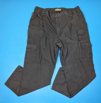 5.11 Tactical Men’s Taclite Pro Cargo Pants Ripstip Charcoal Gray 42 X 32 • $21.24