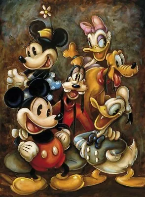 Disney Art_ Mickey Mouse And Friends- Original _Cross Stitch Pattern • $9.99