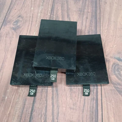 $63 • Buy Lot Of 3 Microsoft Xbox 360 S Hard Drives 250GB Model 1451 ~TESTED, FORMATTED~
