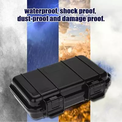 Ultimate Waterproof Shockproof Survival Box - Outdoor Airtight Storage Container • £11.32