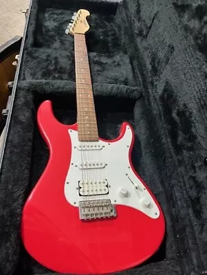 Vintage Yamaha Eg-112 Electric Guitar Hard To Find Red Early 90's With Case • $199.99