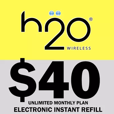 H2o H20 Refill $40 ✅  Fast And Direct ✅ Get It Today! ✅ Trusted Usa Seller • $44.75