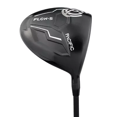 Tall Men's Pacific Golf FLCN-5 Black Driver 10° Club Regular Flex Right Handed • $68.98