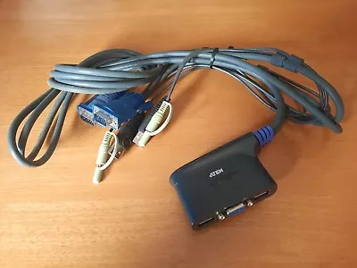 Aten CS62U 2-Port USB KVM Switch • £15