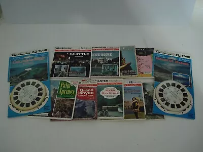 Lot Of 11 Vintage View-Master Reel Sets - Some GAF & Some Sawyer's • $8.50