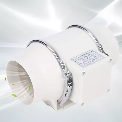 4 Inch Inline Duct Ventilation Fan Vent Blower Warehouse Air Circulation TOP • $34.20