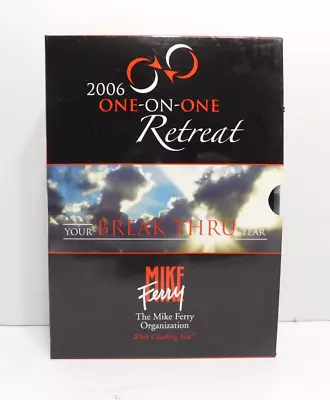 MIKE FERRY DVD Set ONE ON ONE RETREAT Your Break Thru Year 2006 DVD Set • $49.95