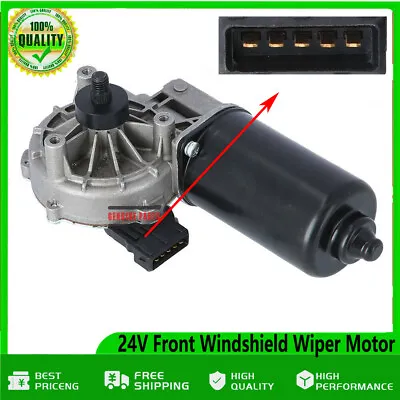 $96.99 • Buy 24V Front Windshield Wiper Motor For MAN TGX TGS TGM TGL TGA OE# 81264016132 New