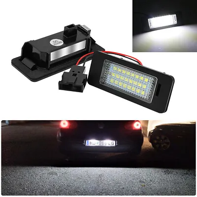 LED License Plate Light Replacement Lamp For Audi A4 B8 A5 Q5 TT TTRS 2009-12 • $10.83