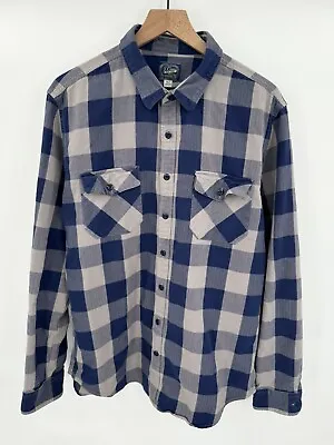 VINTAGE J Crew Shirt Tartan Plaid Button Up Midweight Cotton Flannel Size XLT • $16.99