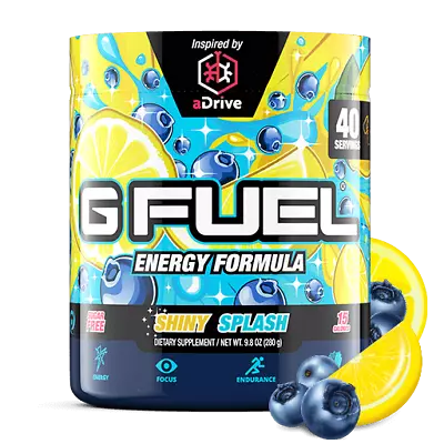 G Fuel Shiny Splash 40 Serving Energy Tub • $26.99