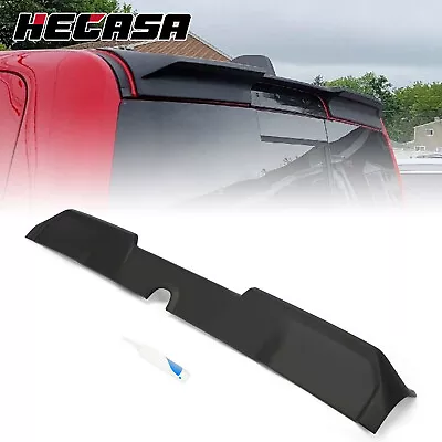 For 19-21 22 Dodge Ram 1500 Crew Cab Matte Black Roof Rear Cab Spoiler Wing 1PC • $95.99