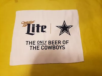 Dallas Cowboys Miller Lite Hand Towel • $10