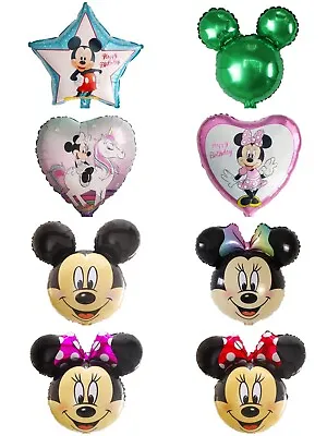 Mickey Mouse Minnie Mouse Foil Balloon Children’s Birthday Party Decorations • £1.99