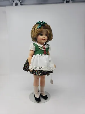Shirley Temple 15 Inch Ideal Vinyl Heidi Doll With Stand Included • $168.75