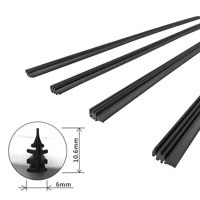 26'' Car Wiper Blade Windshield Rubber Strip Car Vehicle Insert Strips Universal • $6.99