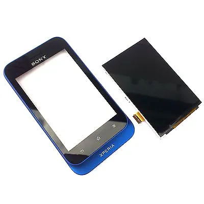 £9.99 • Buy 100% Genuine Sony Xperia Tipo ST21i Front+digitizer Touch Screen+LCD Display Blu