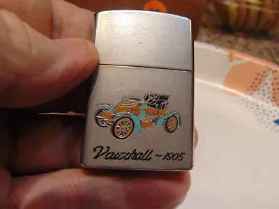 VINTAGE ADVERTISING VAUXHALL 1905 CAR ~ UNBRANDED Cigarette Lighter -untested • $12