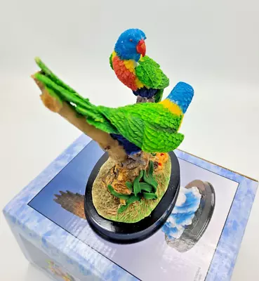 Vintage Parrots Figurine (one-of-a-kind) • $38