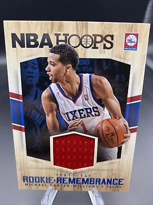 Michael Carter-Williams 2015-16 Panini NBA Hoops Rookie Remembrance Jersey Patch • $1.99