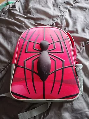 Kids Boys Childs Marvel Spiderman Rucksack Backpack Nursery School Travel Bag 3d • £3.99