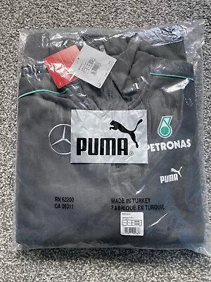 Mercedes  F1  Team Issue  1/4 Zip Fleece Small  New With Tags • £39.99