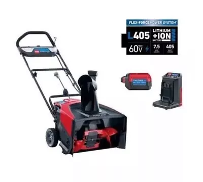 Toro Power Clear 21  Single Stage 39901 60V Brushless Snow Blower Batt & Charger • $349.99