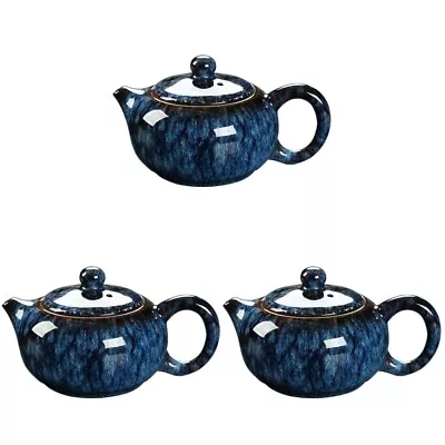 Loose Leaf Teapot Small Teapot Pottery Teapot Gong Fu Teapot China Teapot Tea • £49.29