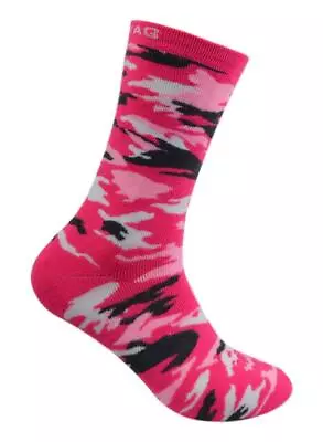 Camouflage Athletic Sports Cushioned Unisex Everyday Cushion Crew Socks • $6.50