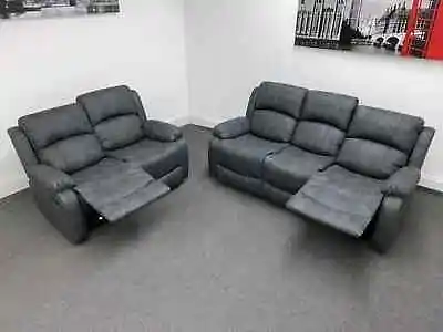 Brand New Willow 3 + 2 Seater Sofa Set Manual Recliners • £995