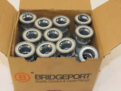 Bridgeport 261-MB 261-MB-NSB Push-EMT Dry Coupling 3/4  Mighty Bite  Box Of 25 • $23.99