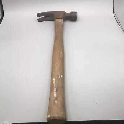 Vintage 28oz Vaughan Claw Hammer 17 1/4” • $25