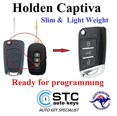 Holden Captiva Complete Car Remote Flip Transponder Key Fob 2006 - 2015 • $46