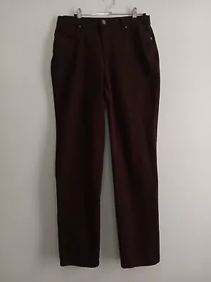 Gloria Vanderbilt Amanda Jeans Womens Size 8 Average Brown 5 Pocket Cotton Blend • $10