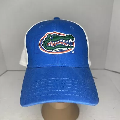 Florida Gators Blue And White Hat Headmaster Brand Adult Adjustable 100% Cotton • $8