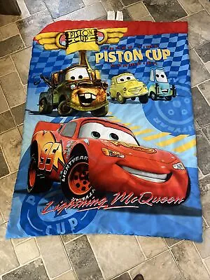 Reversible Disney Pixar Cars Comforter  For Toddler Bed Lightning McQueen • $15