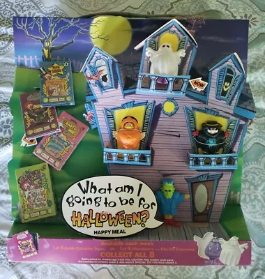 1995 McDonald's What I Am Going To Be For Halloween Happy Meal Display • $122