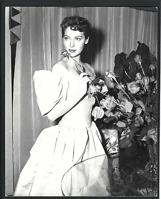 £160.07 • Buy Iconic Ava Gardner Alluring Dress Vintage Original Photo