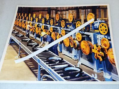 Vintage Acme Interlake Steel Mill Plant View Industrial Photo 8X10 #47 • $7.99