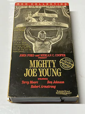 Mighty Joe Young (VHS 1989) Terry Moore Ben Johnson FREE SHIPPING • $6.99