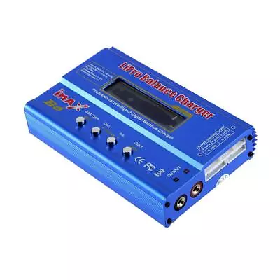 IMAX B6 80W Lipo NiMh Batteries Balance Digital Charger For RC Helicopters • £18.11