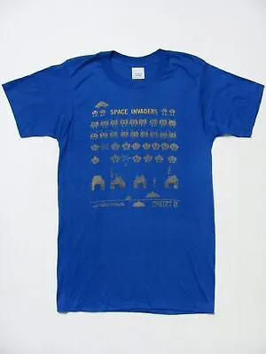 Vintage SPACE INVADERS 1981 ATARI PROMO 80s NWOT Video Game Arcade T-shirt XS • $79.99