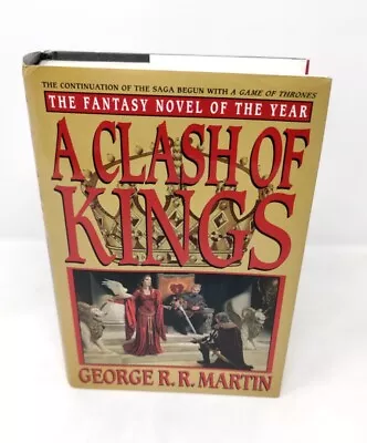 A Clash Of Kings 1999 Bantam HC George RR Martin Book Club 1st • $39.99