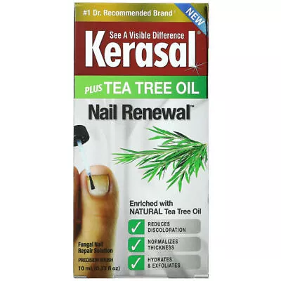 Kerasal Fungal Nail Renewal Nail Repair Solution With Tea Tree Oil - 0.33 Fl Oz • $14